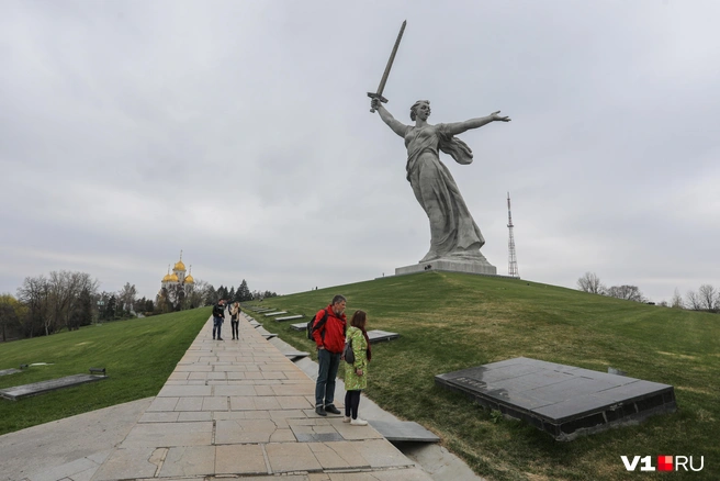 На Мамаев курган не пускают с 8:00 4 октября | Источник: Алексей Волхонский / V1.RU