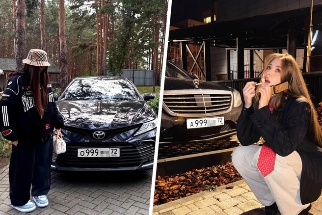 Авто с тремя девятками на номерах — отличительная особенность машин, зарегистрированных на бизнесмена | Источник: elizabetripp / Instagram (соцсеть запрещена в РФ)