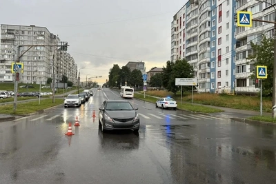 Самокатчик пострадал в ДТП с автомобилем в Череповце