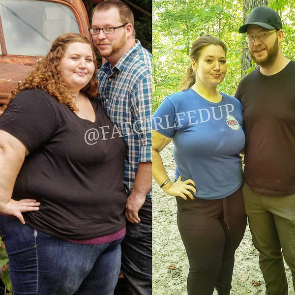 история похудения, Лекси и Дэнни Рид, фото до и после