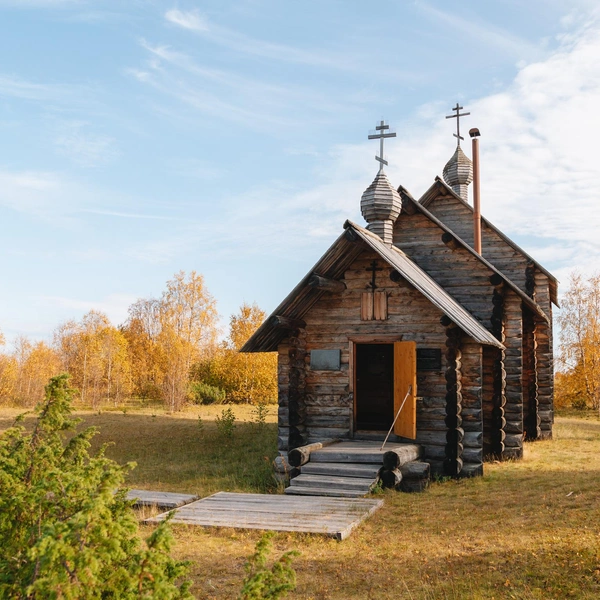 Старообрядческая часовня в Пустозерске | Источник: Андрей Белавин