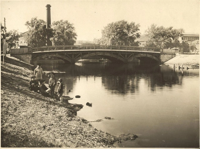 Матисов мост — 1934 г. Фото: Л. Андреевский, собрание Георгия Рудика | www.fontanka.ru