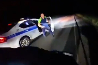 В Оренбурге подросток на квадроцикле наехал на полицейского