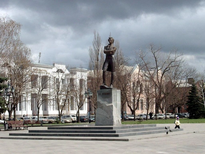 Памятник Пушкина стоял не в том месте, где сейчас | Источник: krd9000 / T.me