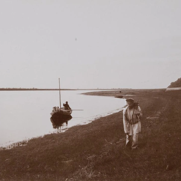 М. Дмитриев. Бурлак. 1895–1899-е гг. Из коллекции РОСФОТО | Источник: Росфото