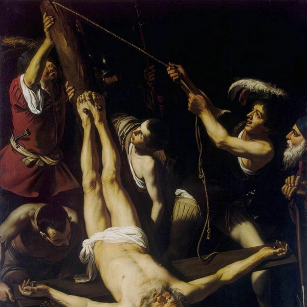 Лионелло Спада. «Мученичество Святого Петра». 1630-е | Источник: Wikimedia Commons