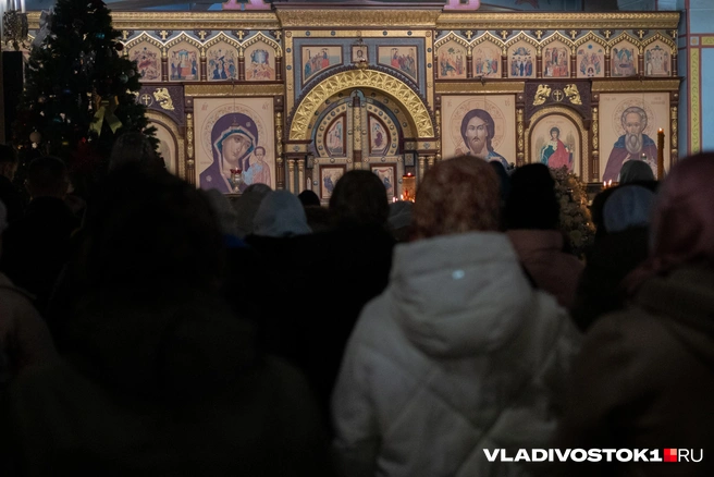 Попавший в поле зрения силовиков человек трудился в православном храме | Источник: Елена Буйвол / Vladivostok1.RU