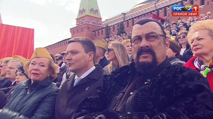 На трибунах сидел Стивен Сигал