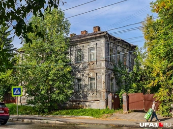 Дерево красивое, а здание нет | Источник: Булат Салихов / UFA1.RU