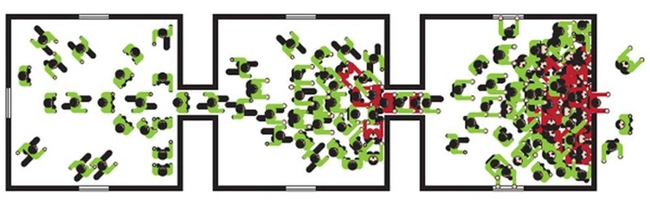 Во власти толпы: почему паника мгновенно распространяется среди людей