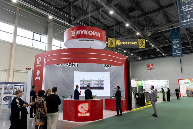 Экспозиция РИТЭК на нефтегазохимическом форуме в Казани вызвала большой интерес у экспертов отрасли | Источник: РИТЭК