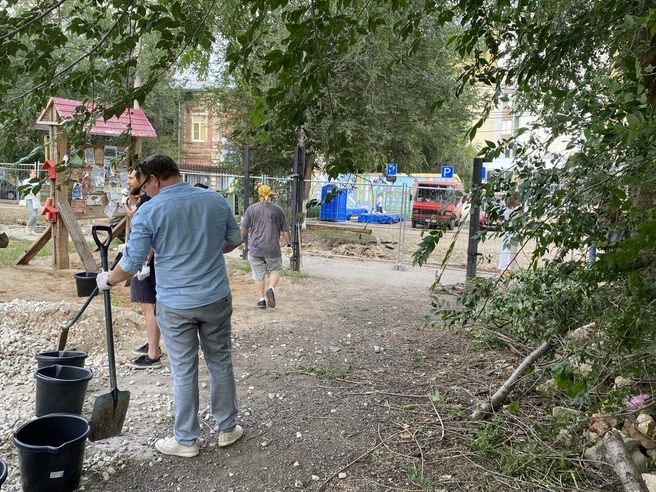 На месте старых ворот поставят новые и организуют проезд | Источник: 63.RU