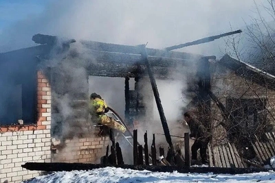 Пожар в Ключево унес жизнь 79-летней женщины