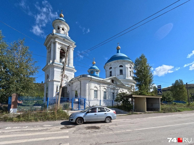 Свято-Введенский храм построен в 1795–1837 годах и является визитной карточкой «старого Миньяра»&nbsp;— того, что располагался у самого завода | Источник: Артем Краснов