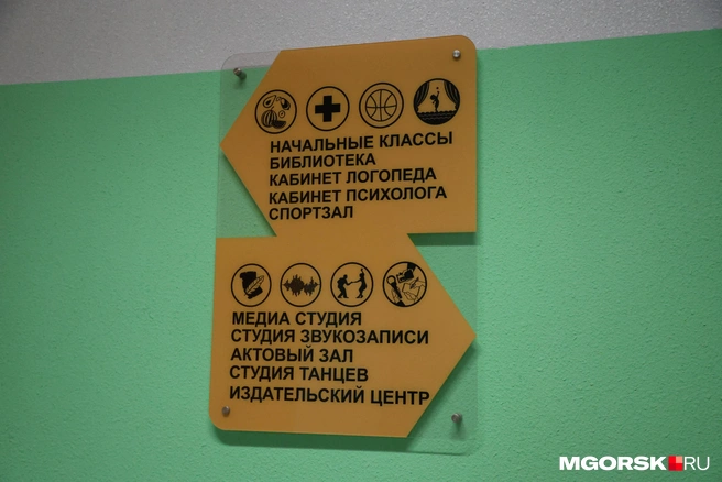 Обилие досуговых направлений в школе впечатляет | Источник: Наталья Зайцева / MGORSK.RU