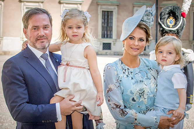 Шведская принцесса Мадлен родила дочь