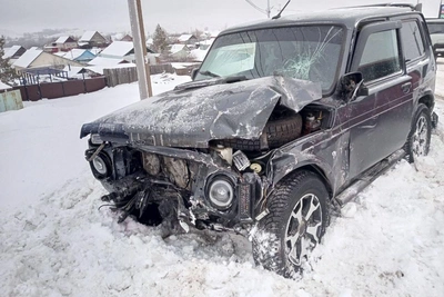 В Медногорске ВАЗ-21124 влетел в Ниву — есть пострадавшие