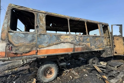 В Таранае ликвидировали пожар в бытовом вагончике