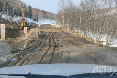 Дорога в Александровск-Сахалинском стала испытанием