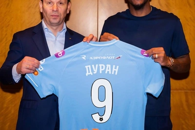 Дуран пробежал меньше вратаря в матче со Спартаком