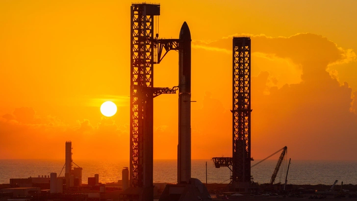 Компания SpaceX вовсю готовится к первому орбитальному пуску сверхмощной ракеты Starship | Источник: SpaceX
