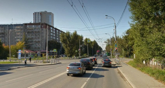 Жители Юго-Запада жалуются на шум и пробки на дороге, ведущей в Академ | Источник: «Яндекс.Карты»