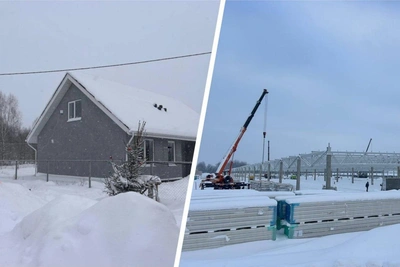 Cottages for 'Krasny Mayak' Plant Employees in Yaroslavl