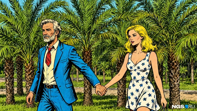 Аслан оказался очень тактильным человеком | Источник: Ксения Владимирская / NGS.RU