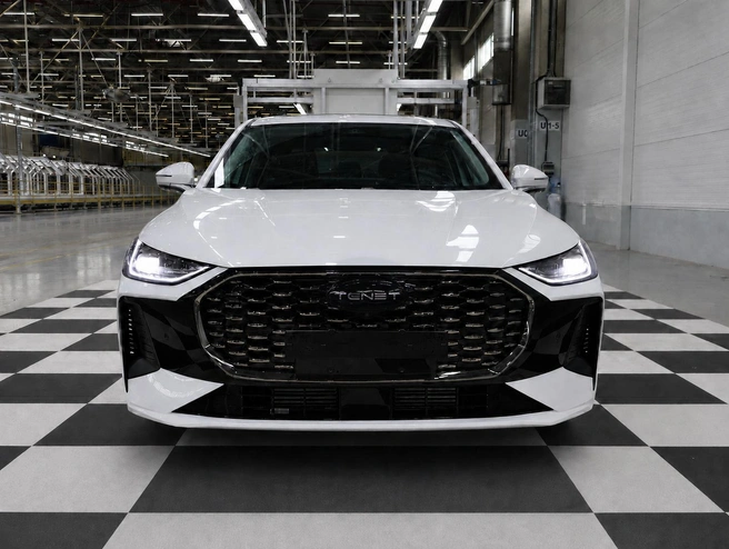 Новый седан питерской сборки с брендом на букву T, но, увы, не Toyota | Источник: пресс-служба «АГР Холдинг»
