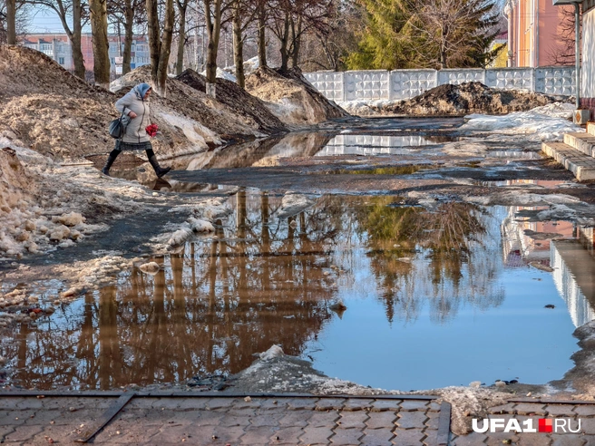 Пройти не везде возможно | Источник: Булат Салихов / UFA1.RU
