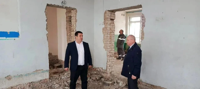 Первая поездка в Палимовскую СОШ | Источник: администрация Бузулукского района