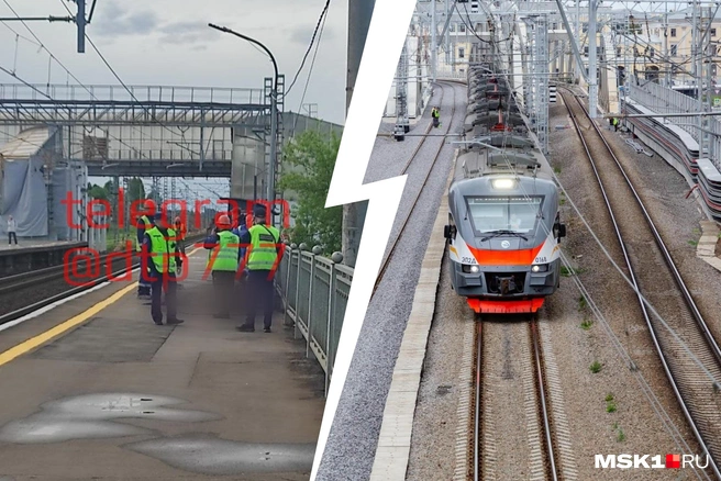 В Подмосковье ребенку оторвало ногу из-за увлечения зацперства | Источник: ДТП и ЧП МОСКВА и МО / T.me; Дмитрий Толстошеев / MSK1.RU