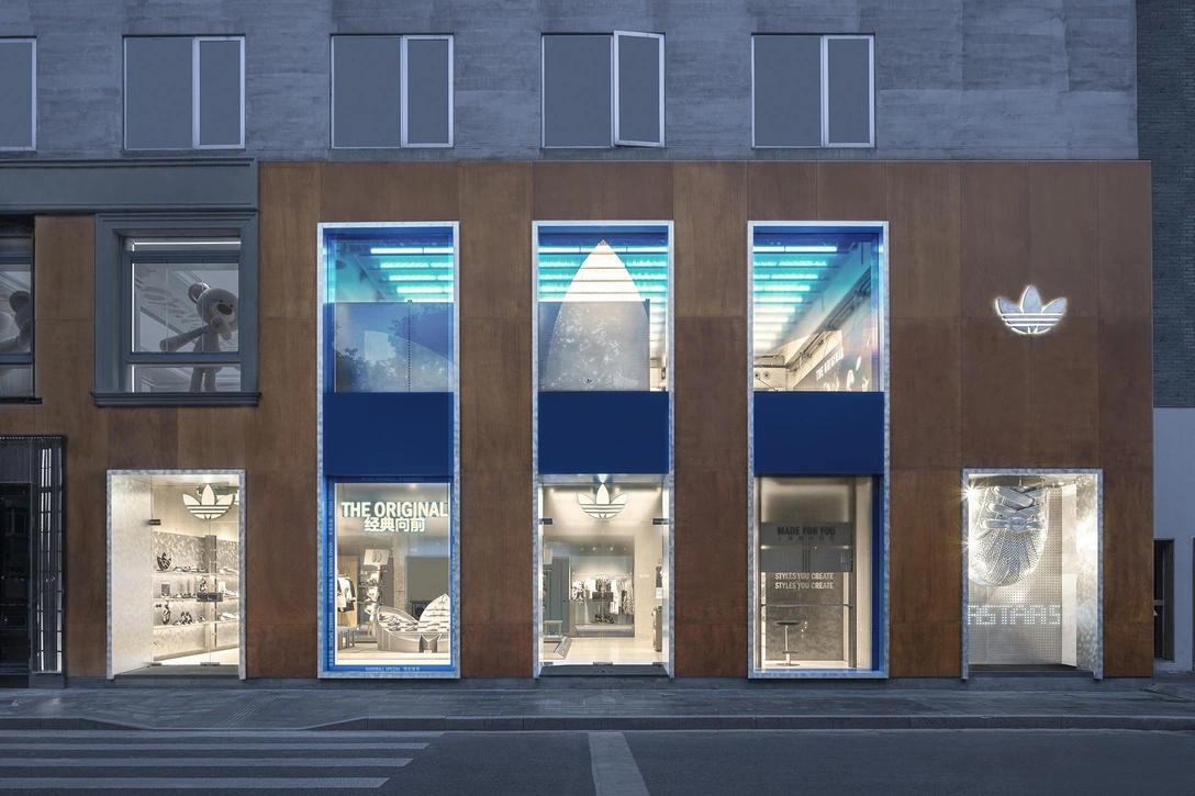 Флагманский магазин Adidas Originals в Шанхае | Источник: Free Will Photography