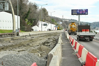 Ремонт трассы у Спутника завершат к курортному сезону