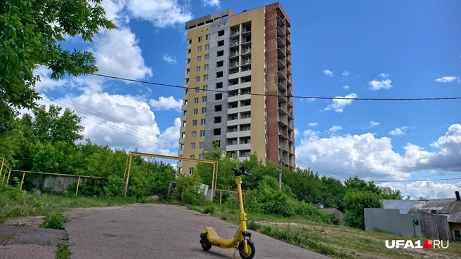 Недострой на улице Дуванская в Уфе продали | Источник: Булат Салихов / UFA1.RU