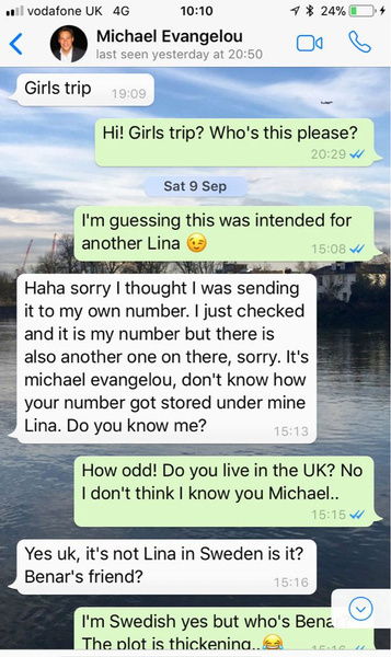 Мужчина ошибся номером в WhatsApp и нашел свою любовь