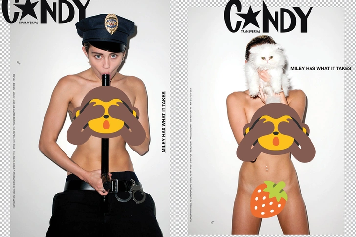 Майли Сайрус для Candy Magazine