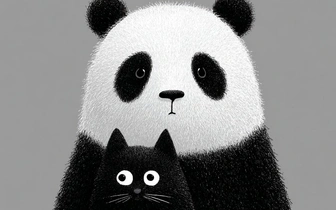Эти котики на одно лицо, но среди них есть панда! Найдете ее за 10 секунд? Быстрая проверка на Альцгеймера для тех, кому за 40