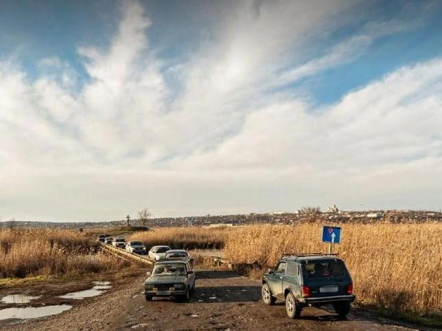 Ветхий мост через реку Тузлов в станице Кривянской | Источник: Яндекс.Карты