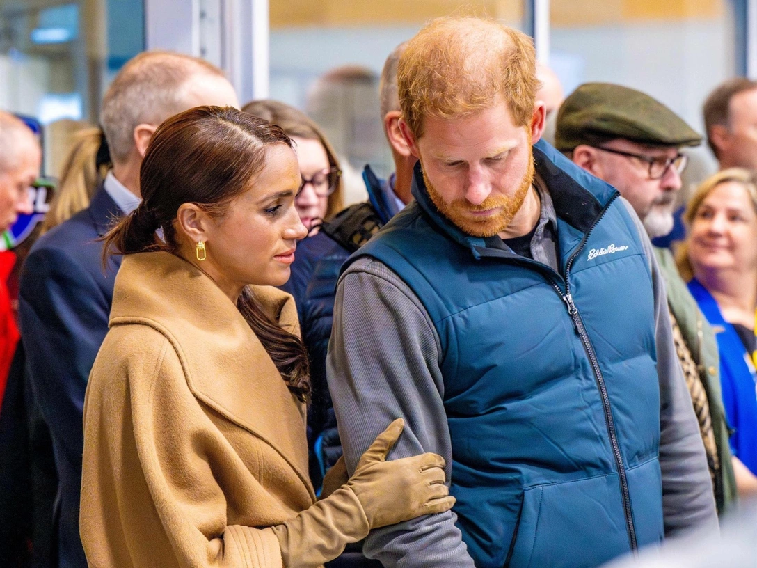 Принц Гарри и Меган Маркл в Канаде на Invictus Games, 2024 год | marieclaire.ru