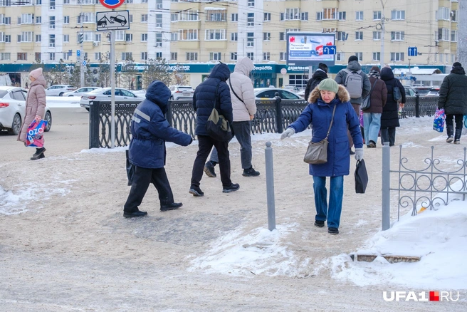 Лучше схватиться за что-то устойчивое | Источник: Булат Салихов / UFA1.RU