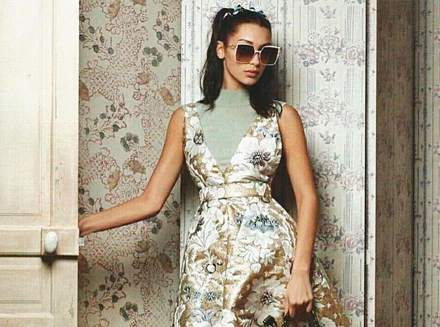Белла Хадид в объективе Карла Лагерфельда для Fendi SS17