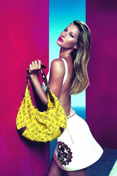 Жизель в рекламной кампании Louis Vuitton 2006 года | Источник: Архивы пресс-служб