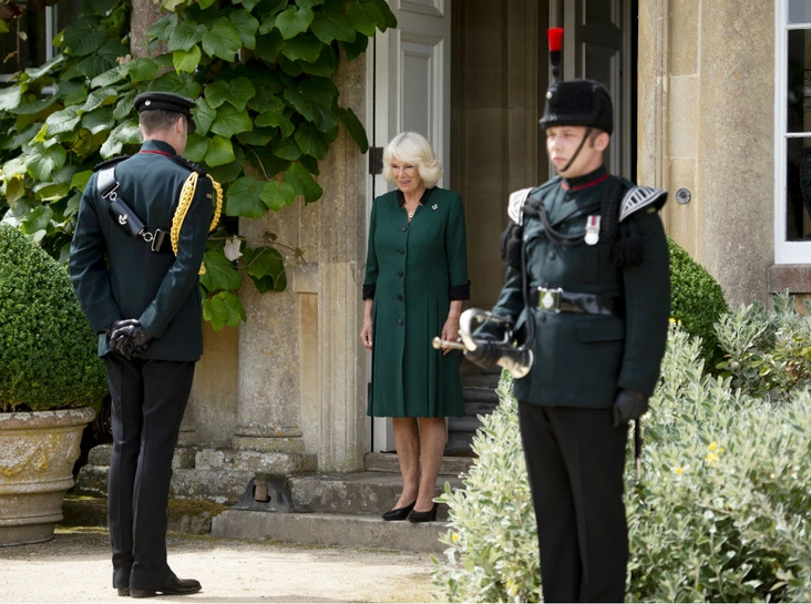 Герцогиня Корнуольская принимает почетное звание, 22 июля 2020