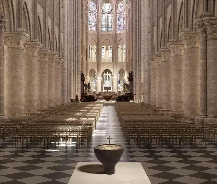 Мебель и предметы Гийома Барде для собора Нотр-Дам в Париже
