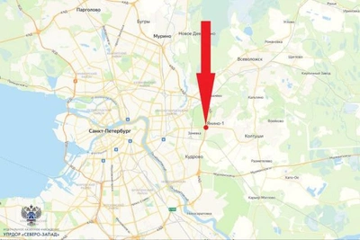 КАД у Колтушского шоссе сузят на месяц вдвое