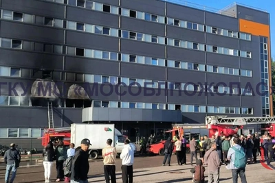 Пожар в хостеле Мытищ: 500 эвакуированы, 4 пострадали
