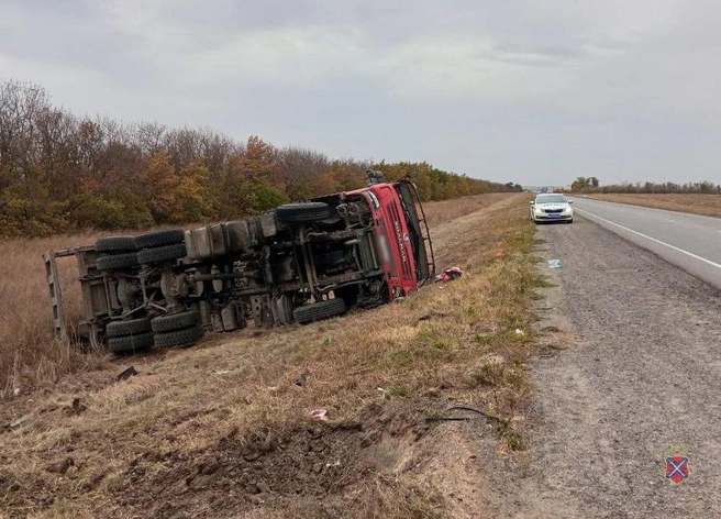 Пьяный водитель может оказаться даже за рулем тяжелого грузовика | Источник: ГУ МВД России по Волгоградской области