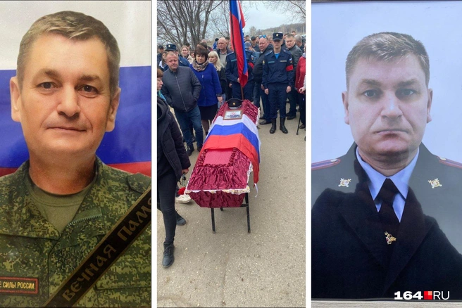 Похороны погибшего на спецоперации местного жителя Александра Беки | Источник: Газета «Вперед 64» Фёдоровский район Саратовская область / Telegram