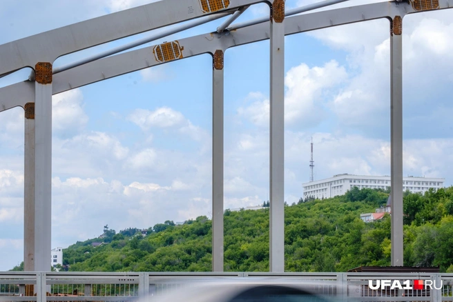 Красивый вид с моста, между прочим | Источник: Булат Салихов / UFA1.RU